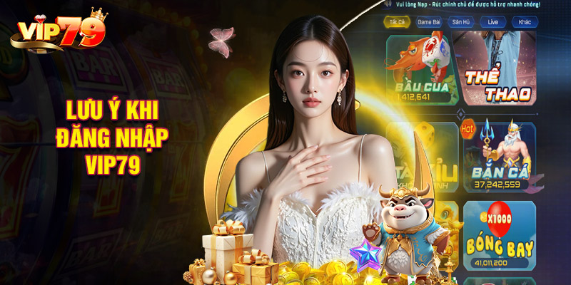 Những Điều Mà Người Dùng Cần Hết Sức Lưu Ý Khi Đăng Nhập VIP79